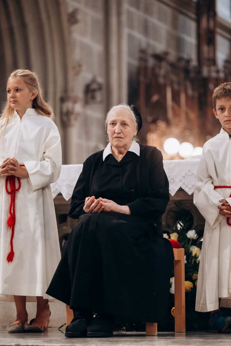 Hemmasoontag und Abschied von Schwester Friedburg