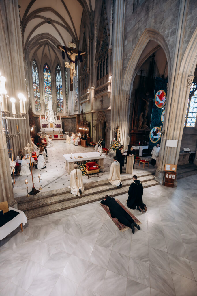 113 – Ewige Profess Frater Markus (c) Christoph Draxl -114