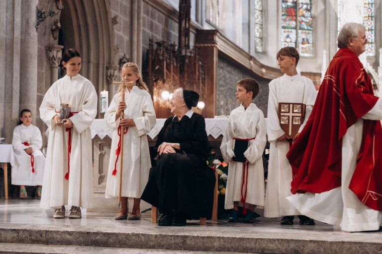 Hemmasoontag und Abschied von Schwester Friedburg