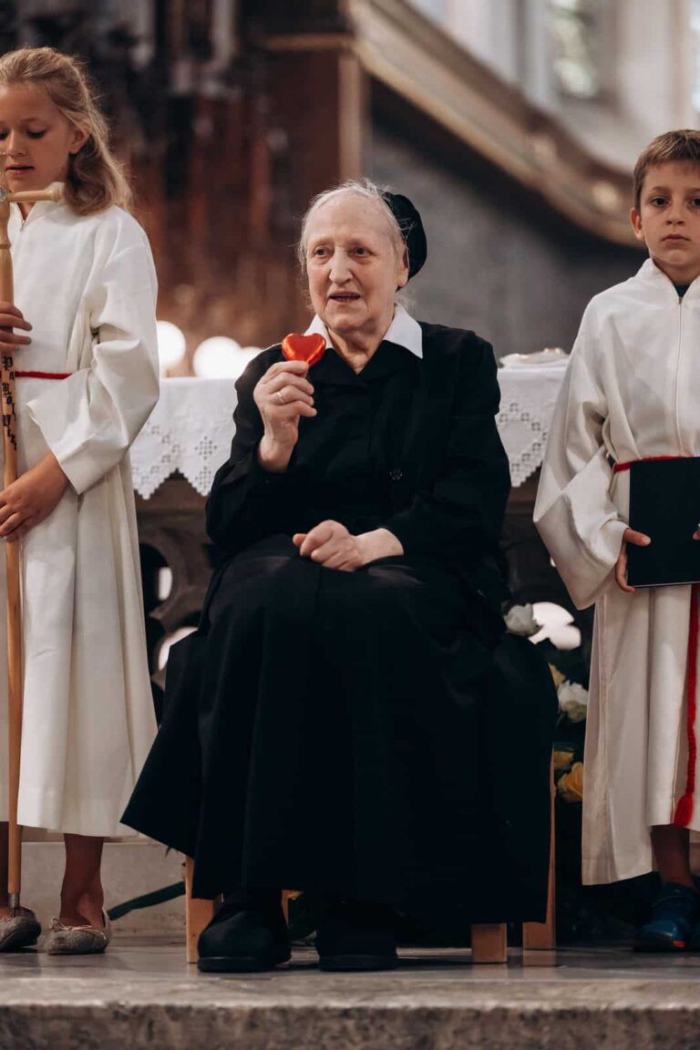 Hemmasoontag und Abschied von Schwester Friedburg