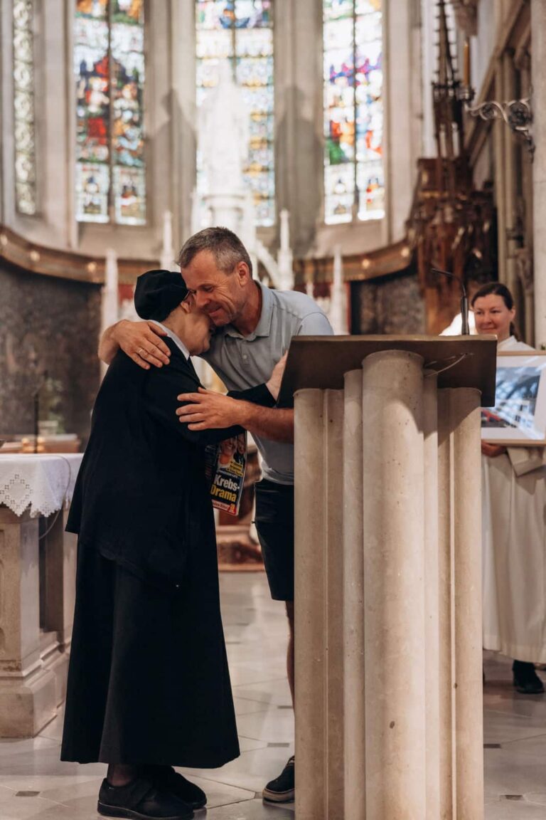 Hemmasoontag und Abschied von Schwester Friedburg