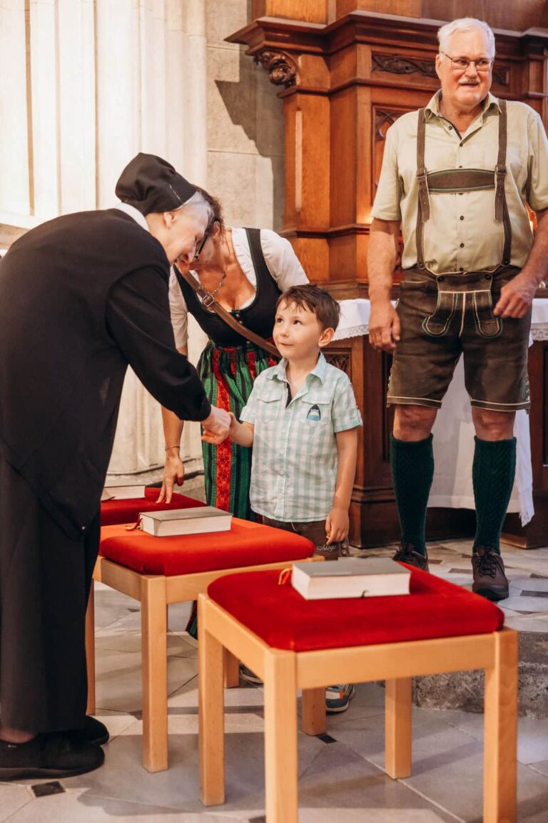 Hemmasoontag und Abschied von Schwester Friedburg