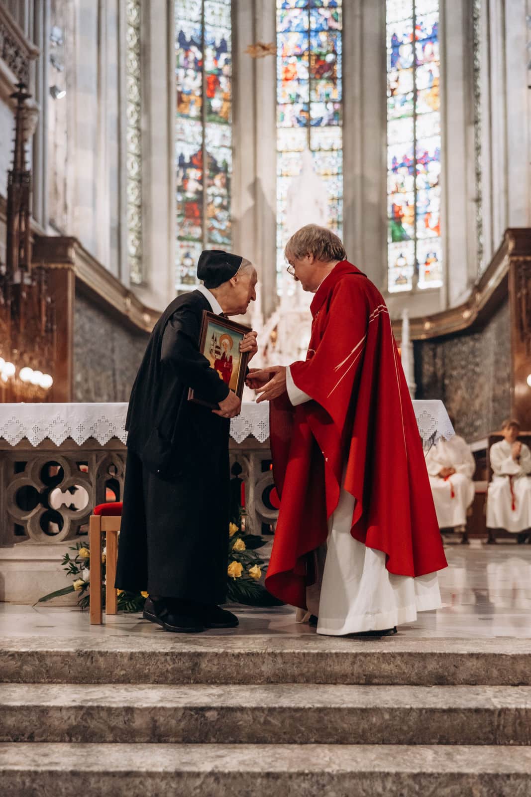 Hemmasoontag und Abschied von Schwester Friedburg