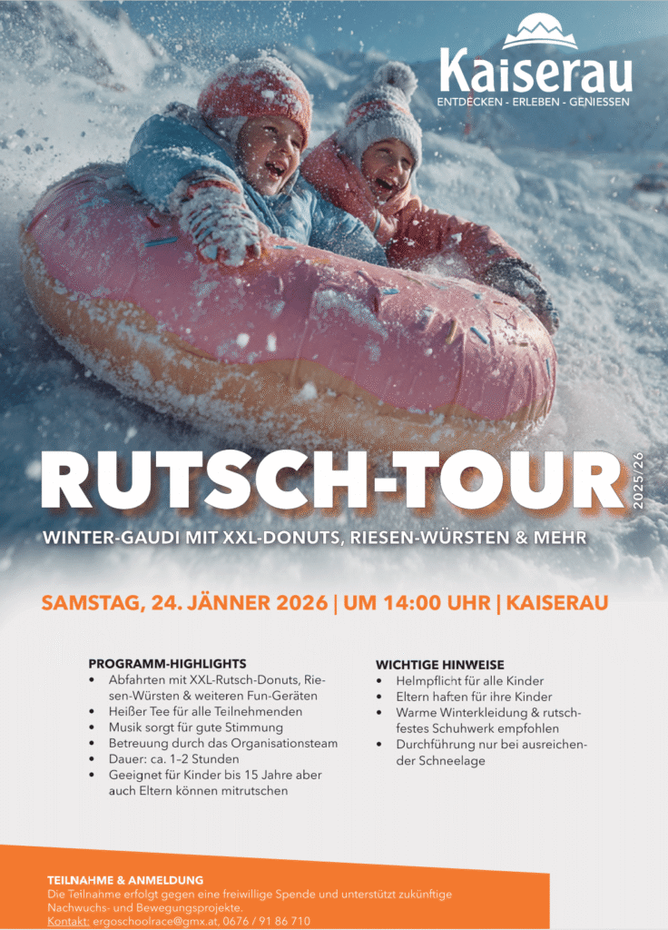 Plakat neu Rutschen kaiserau