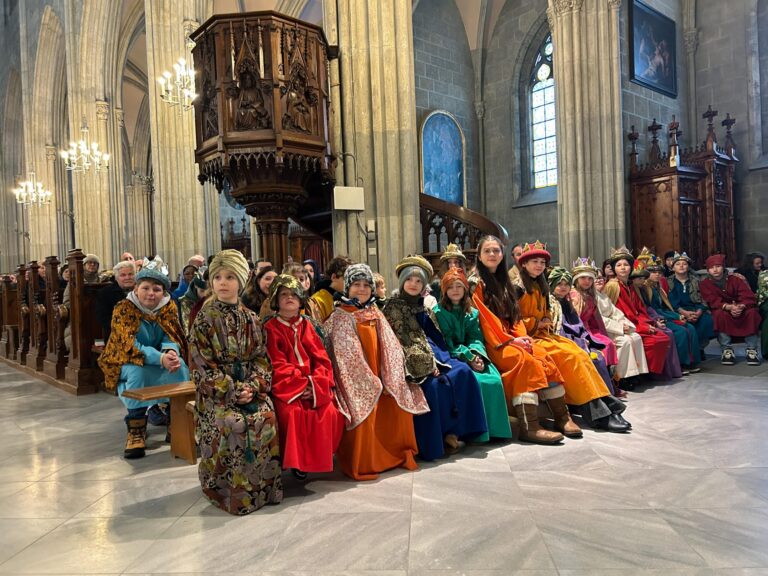 Stift Admont Sternsingergottesdienst fr.Benedikt IMG 3177