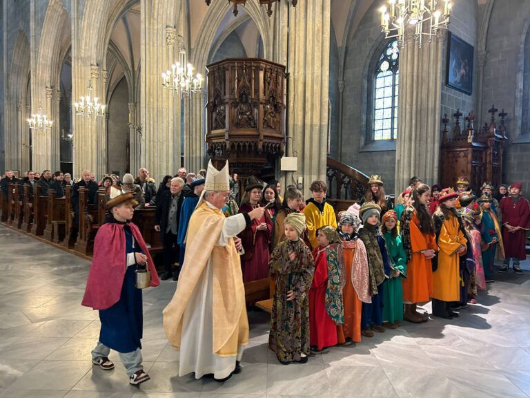 Stift Admont Sternsingergottesdienst fr.Benedikt IMG 3180