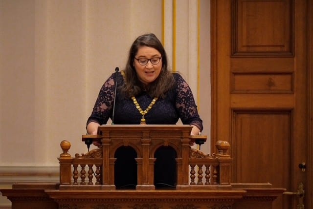 Verleihung ring Abt Gerhard