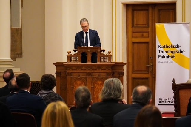 Verleihung ring Abt Gerhard