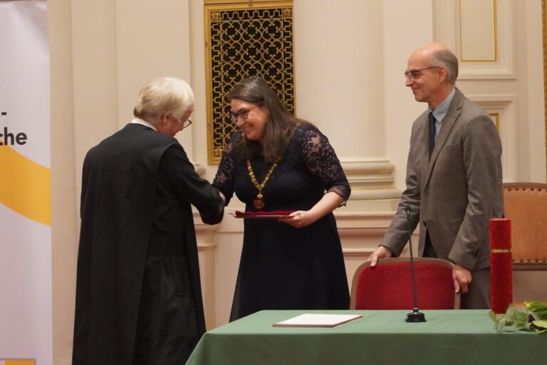 Verleihung ring Abt Gerhard