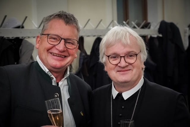 Verleihung ring Abt Gerhard