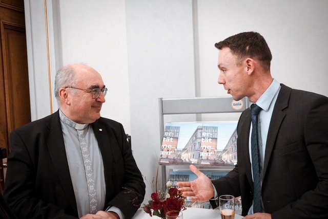 Verleihung ring Abt Gerhard