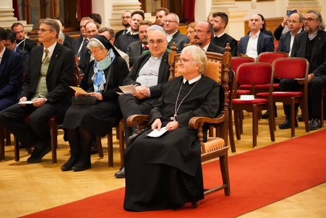 Verleihung ring Abt Gerhard