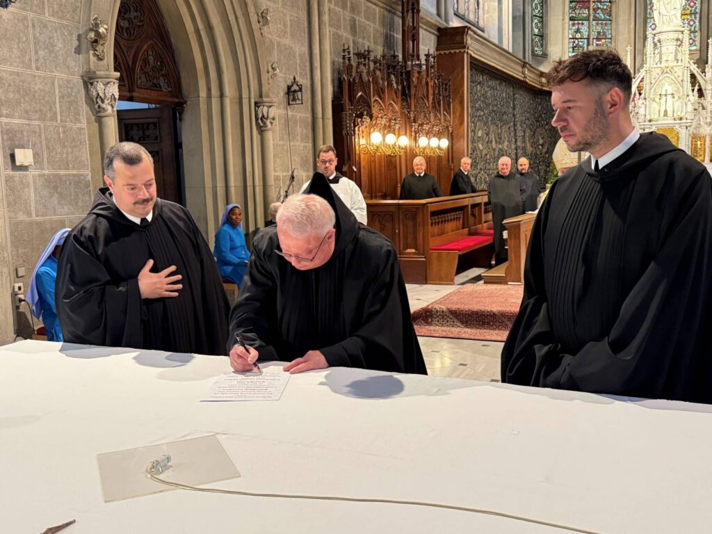 silberne Profess Pater Wolfgang